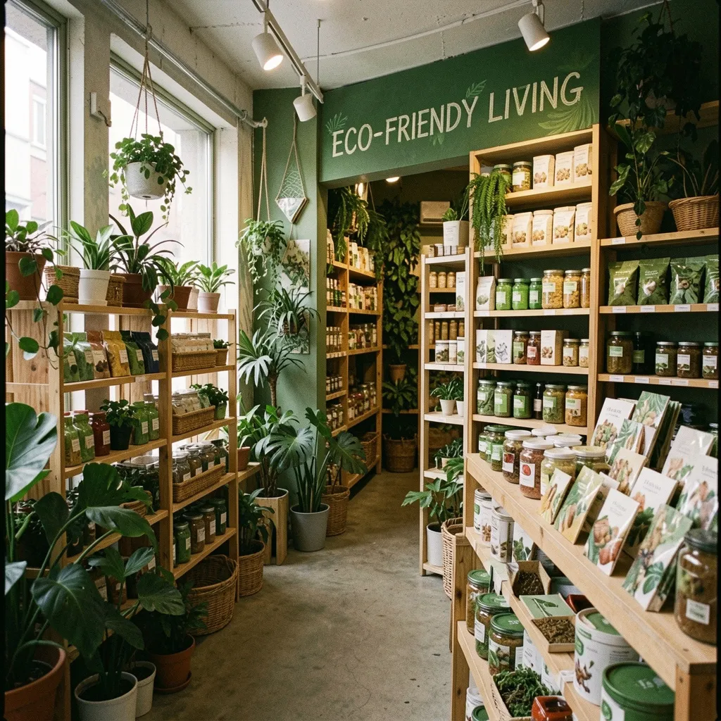 Counter area with utensils arranged for demonstration